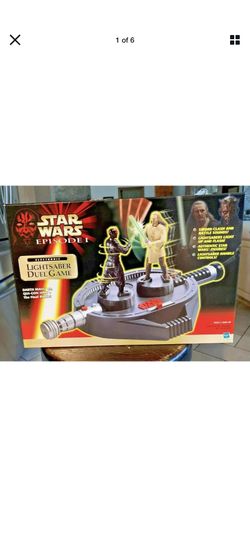 Star Wars Episode 1 Electronic Lightsaber Duel Game