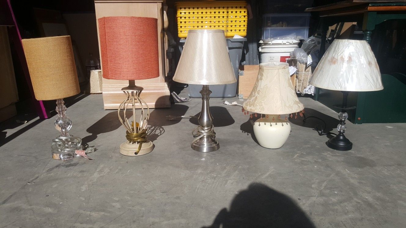 Lamps with Shades