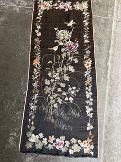 Hand sewn wall art