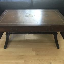 Antique Wooden Coffee Table 