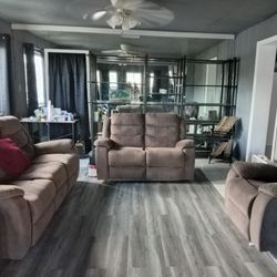 Recliner Sofa Set