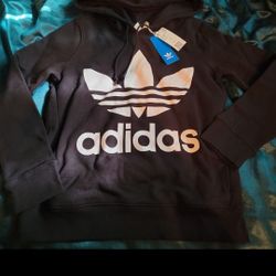 Women's Adidas Trefoil Hoodie Small New