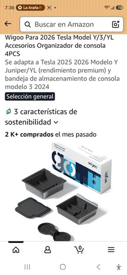 New Center consola organizer tray (4 pcs)