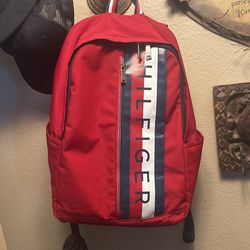 Authentic Tommy  Hillier Large Back Pack Like New $15 Cash, Originally Cost $90 Clean Smoke Free No Pets 