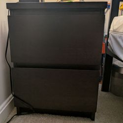 Brown nightstand