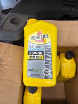 5w-30 PENNZOIL 5 quarts