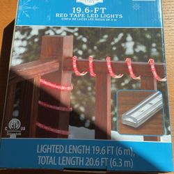 Xmas Led Lights 19.6 Ft Indoor Or Outdoor Use