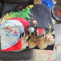 Christmas Couch Pillow covers Set Of 4pcs