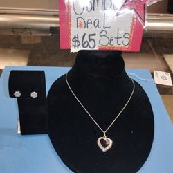 Necklace And Earrings Set