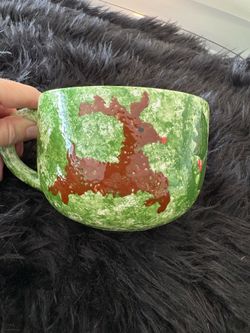Christmas Reindeer Latte or Soup Mug