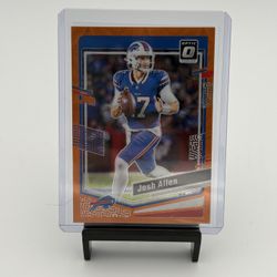 2023 Panini Donruss Optic Orange Refractor Josh Allen /79