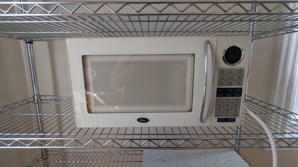 Great Microwave! Installed an over the stove microwave. Clean, Lightly Used,  No Longer Need This One 