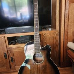 Ibanez acoustic/electric bass GUITAR