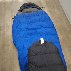 North Face.   Down. .mummy Bag