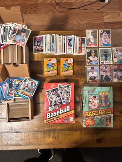 Vintage baseball cards