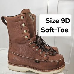 Red wings irish setter Soft Toe Work Boots Size 9 (no insoles)