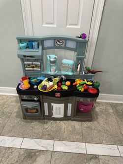 Step two kitchen play and foods 