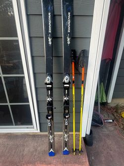 Dynastar Agyl Skis and Poles