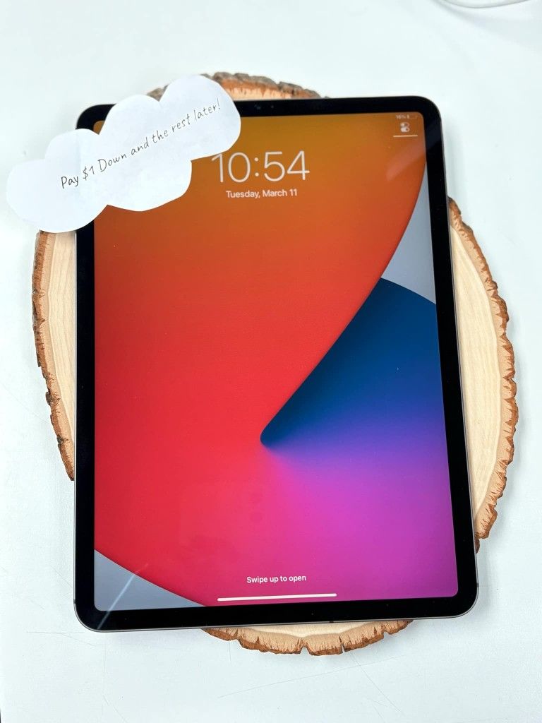 Apple IPad Pro 11 Inch 2nd Generation Tablet - Payments Available - Pay $1 Down To take It home