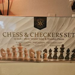 Chess & Checkers SET