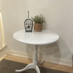 Vintage Round Wooden Table 