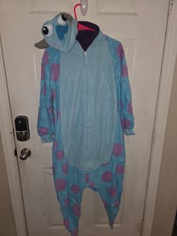 Monsters Inc Sulley Kigurumi Onesie Costume kids adult xs