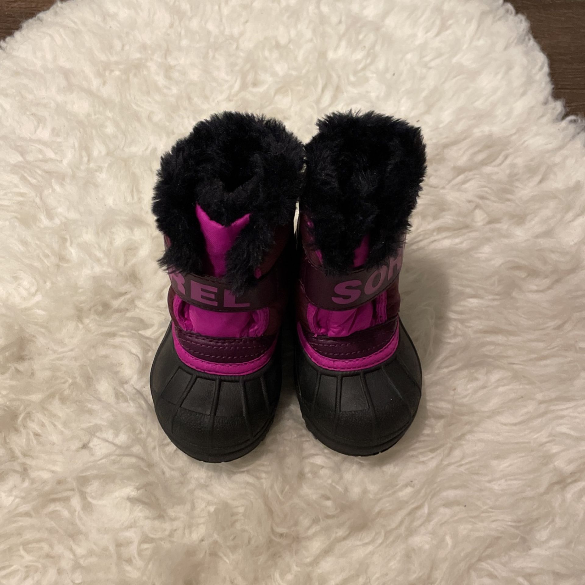 Baby Sorrel Snow Boots Sz4