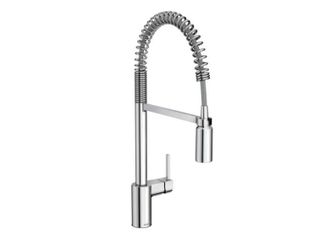 Moen Align 1.5 GPM Single Hole Pre-Rinse Pull Down Kitchen Faucet with Power Boost