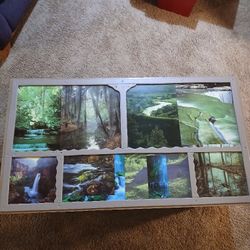 Customade Ottoman 40×22, ( Waterfall Designed)