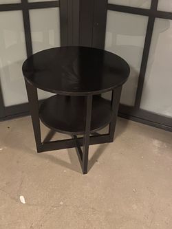 Side Table 24 x 24 Solid Wood
