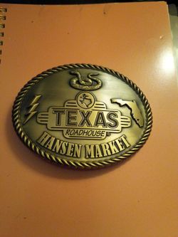 Belt Buckle Original Texas Roadhouse