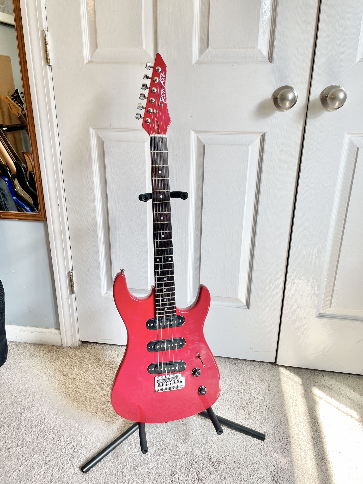 Vintage Rock Axe Guitar