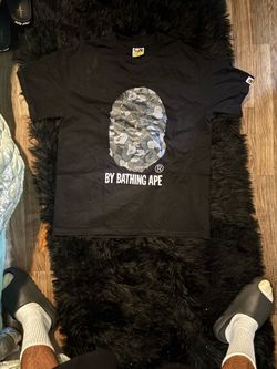 BAPE black camo tee Size L #streetwear