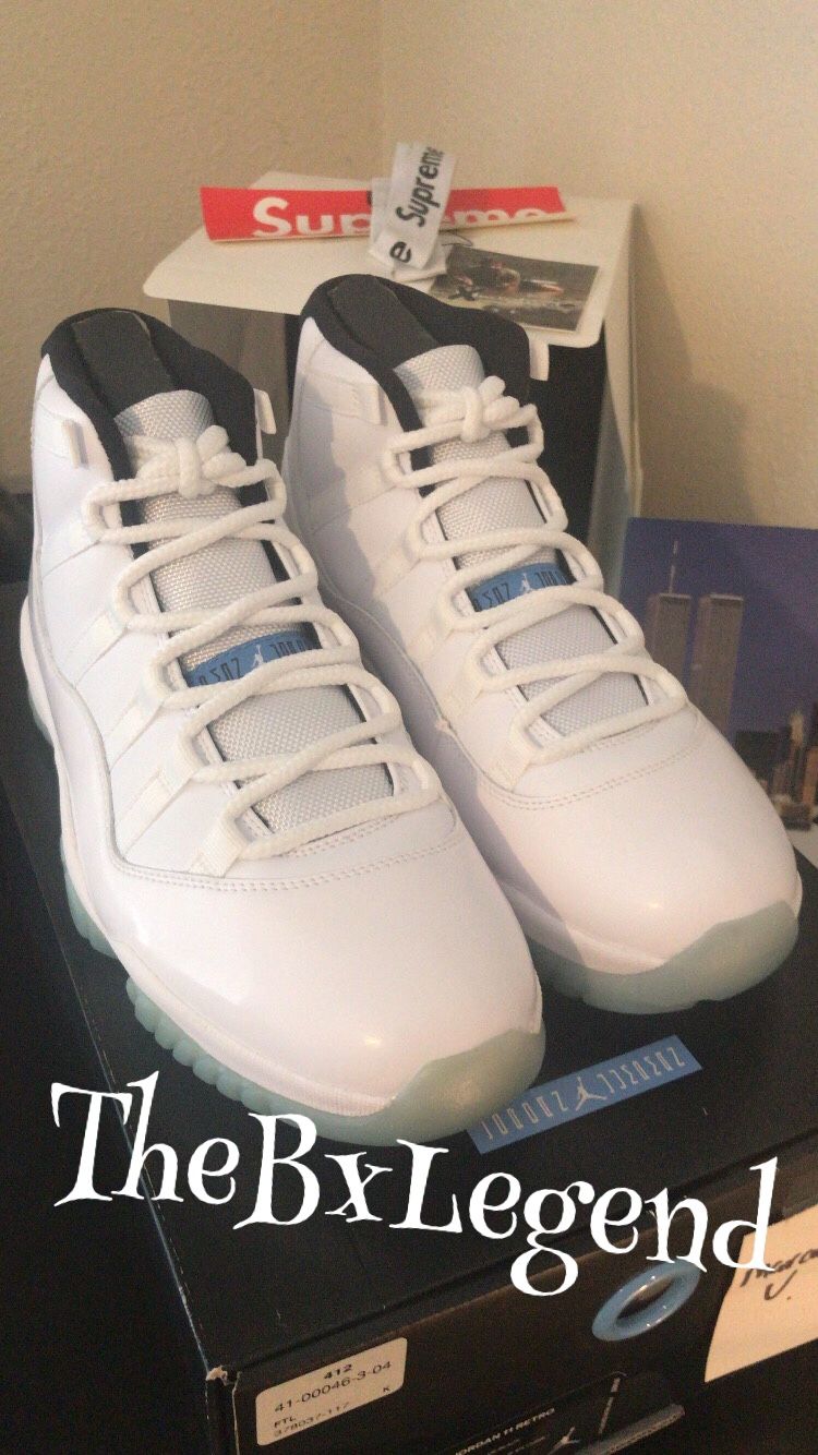 Air Jordan 11(Legend Blue)2014 Brand New Size 9.5 100% Authentic 