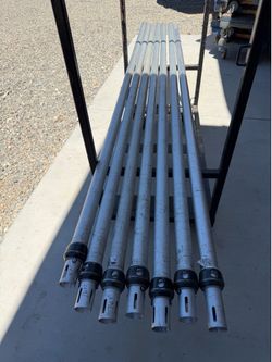 Pipe and drape 16’ up rights