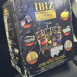 IBIZ Automotive Detailing Kit World Class Everything Made In USA Brand New