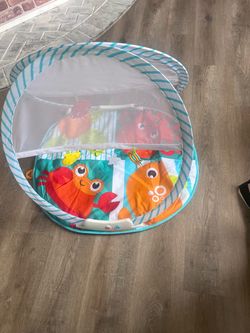 Baby Activity Play Mat with Canopy