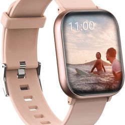 Smart Watch for Men Women for Android Phones and iOS Phones Compatible iPhone Samsung, Fitness Tracker with Blood Pressure Oxygen Monitor, Sleep Mon
