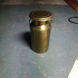 Vintage copper Christopher Dairy farm milk canister