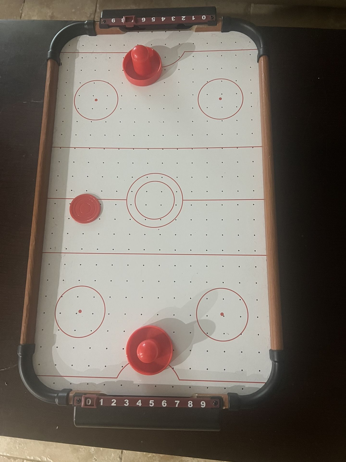 Miniature Air Hockey Table