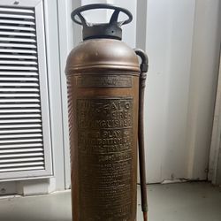 Antique Fire Extinguisher