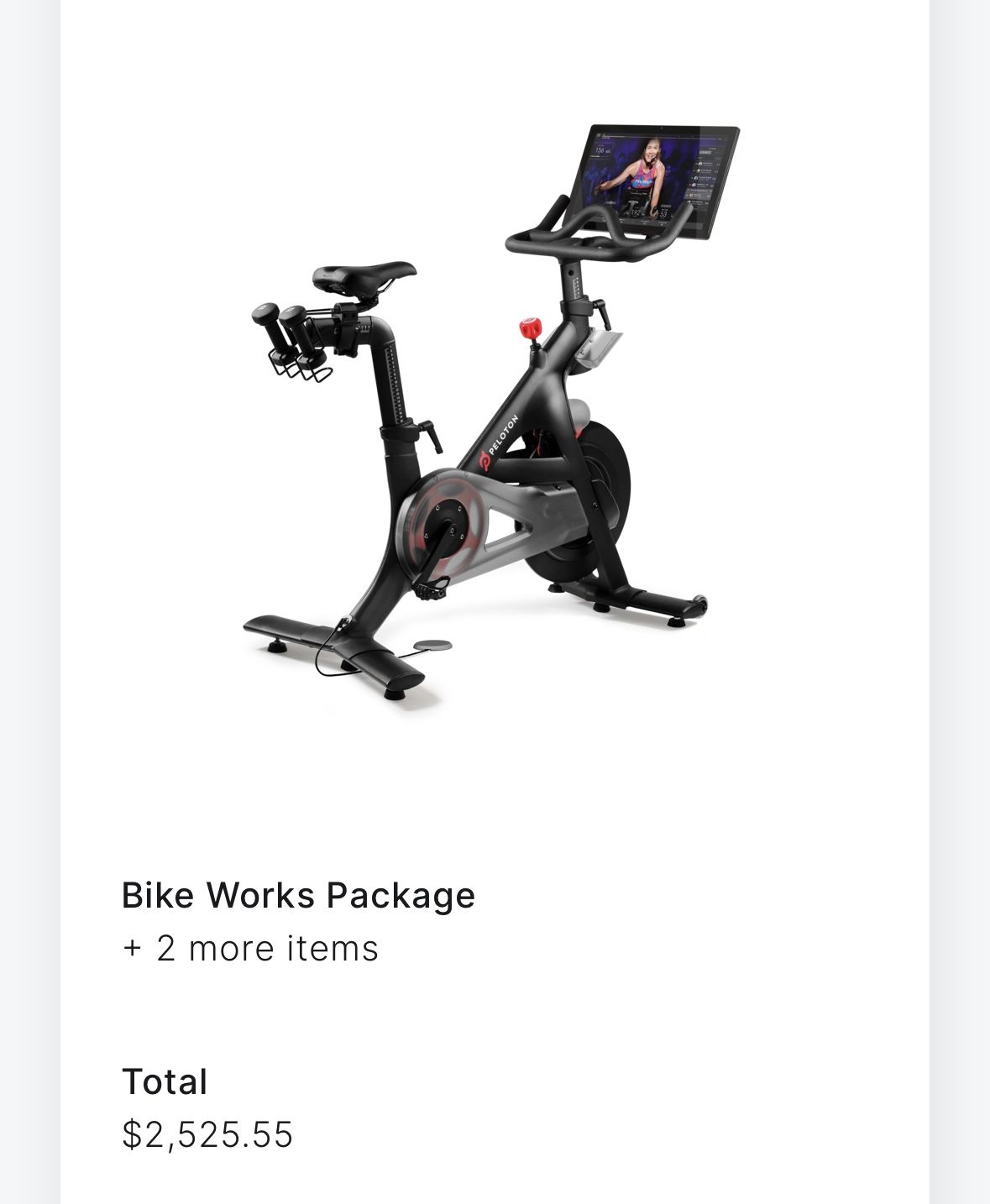 Like New Peloton Bike & Accessories