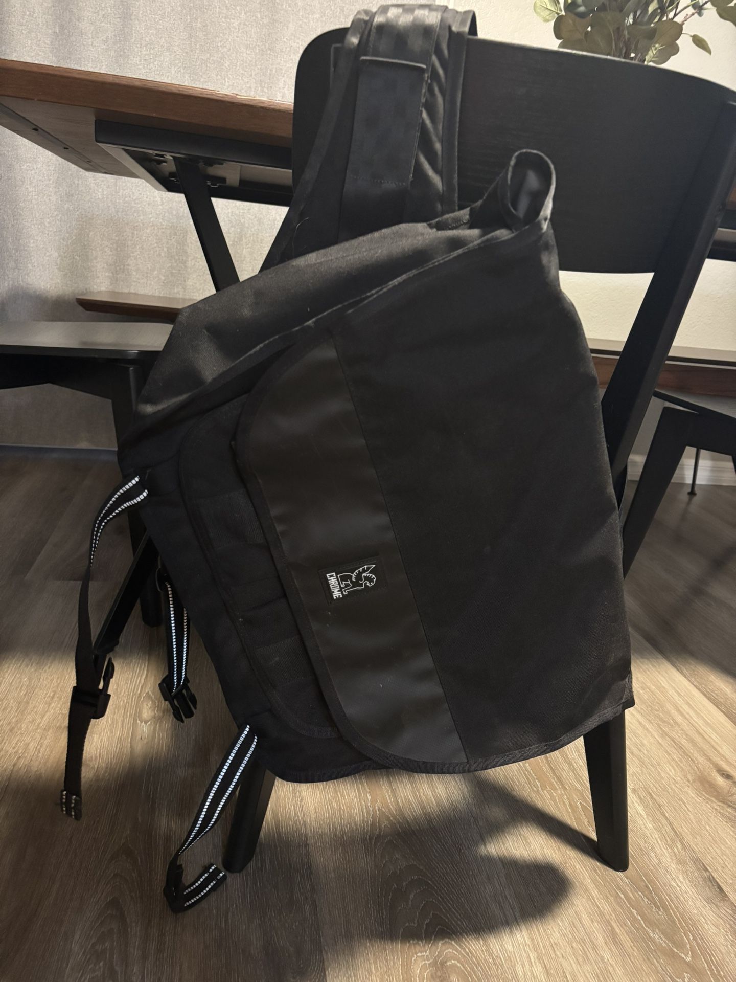 Chrome Messenger Bag