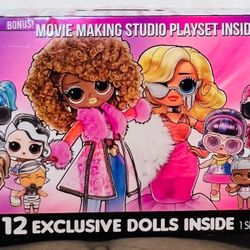Lol Surprise Omg Movie Magic Studios With 70+ Surprises, 12 Dolls 