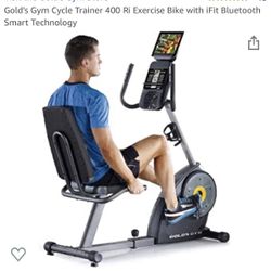 Exercise Bike Golds Gym 400 Ri