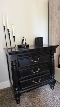 Living Spaces Hathaway Solid Wood Nightstand