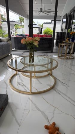 Six coffee tables