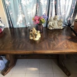 Wood table