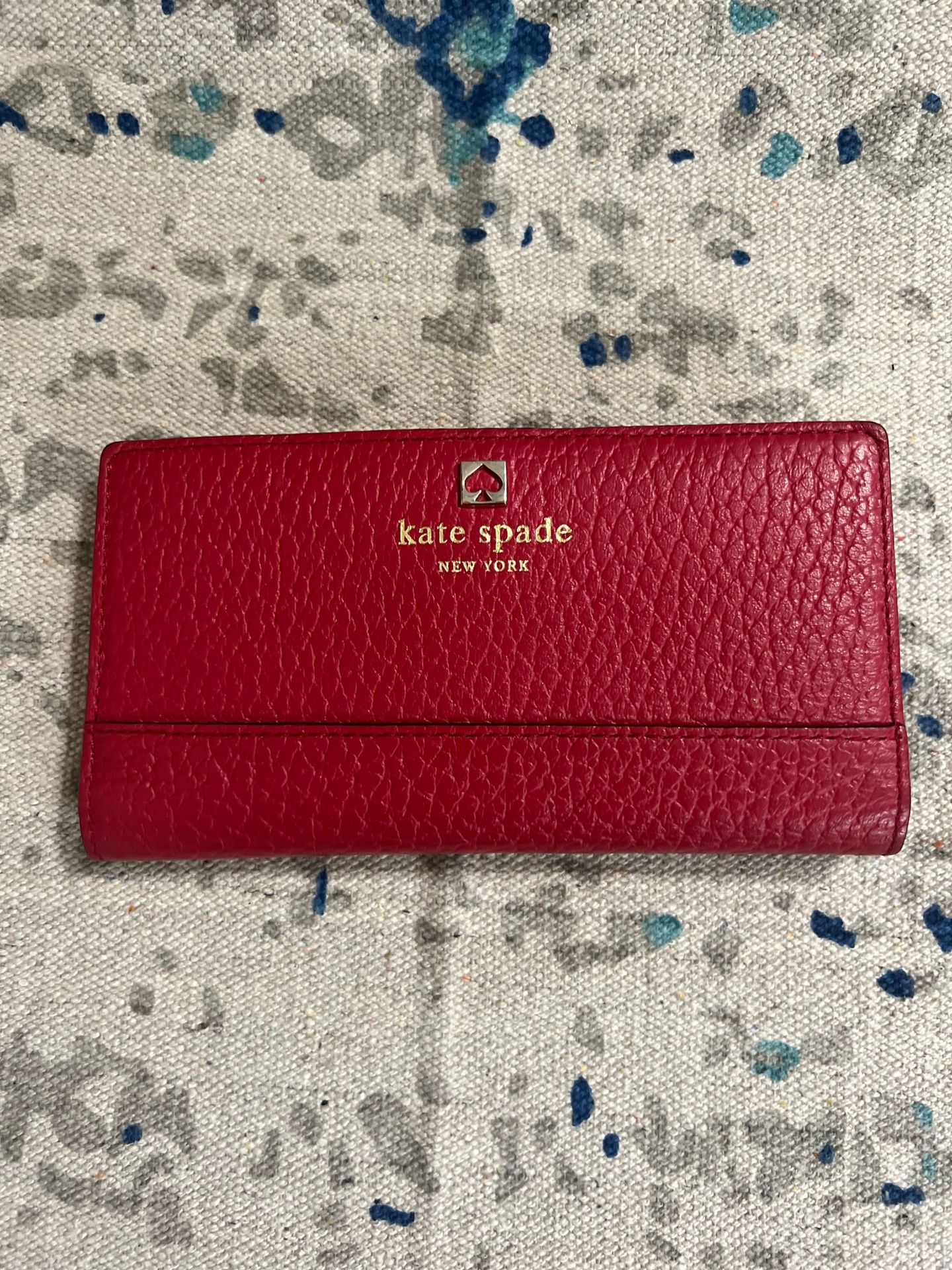 Kate Spade Wallet - Red - Preloved But In Great Condition