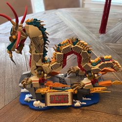 LEGO Chinese Festivals:  Auspicious Dragon (80112) - Pre Owned. Retired!